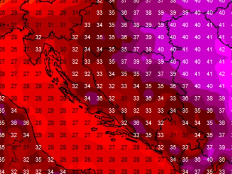 Vrućine i dalje ne popuštaju: Pred nama je još jedan toplinski val, ali ne bi trebao dugo potrajati