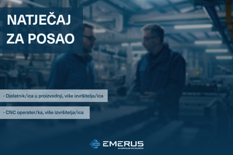 Emerus d.o.o. raspisao natječaj za više djelatnika