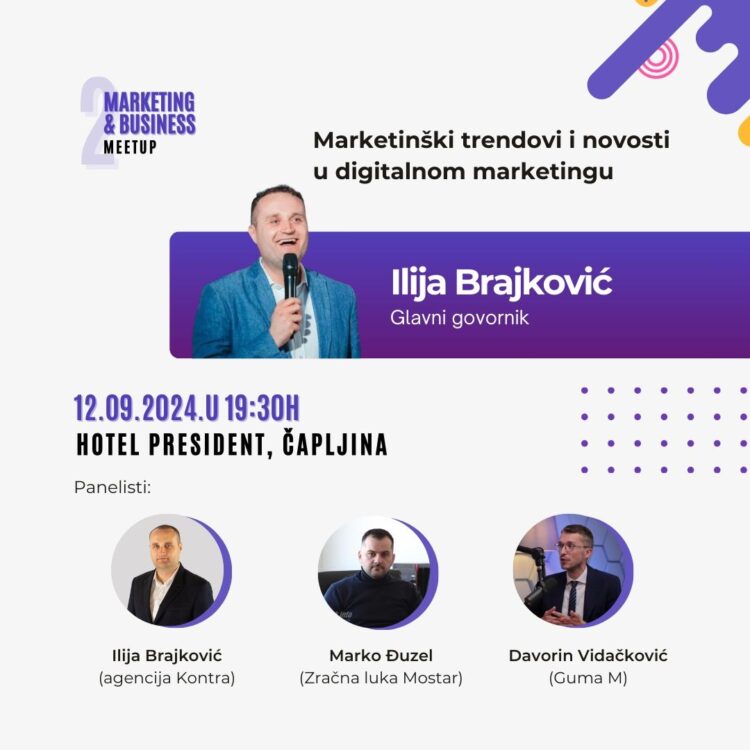 Ne propustite marketinški i biznis događaj godine u Hercegovini – 12. rujna u Čapljini!