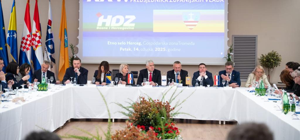 U Međugorju održan XXV. Koordinacijski sastanak HDZ-a BiH i predstavnika vlasti Republike Hrvatske o strateškim projektima i suradnji