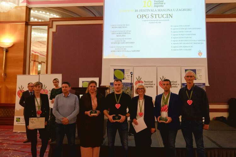 Maslinova ulja iz Čitluka briljirala na 10. Festivalu maslina u Zagrebu!